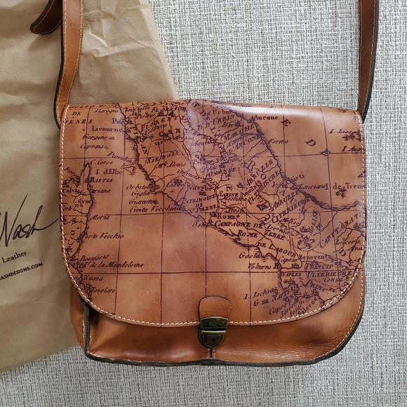 Patricia Nash Leather Saddle Bag - Picture 8 of 14